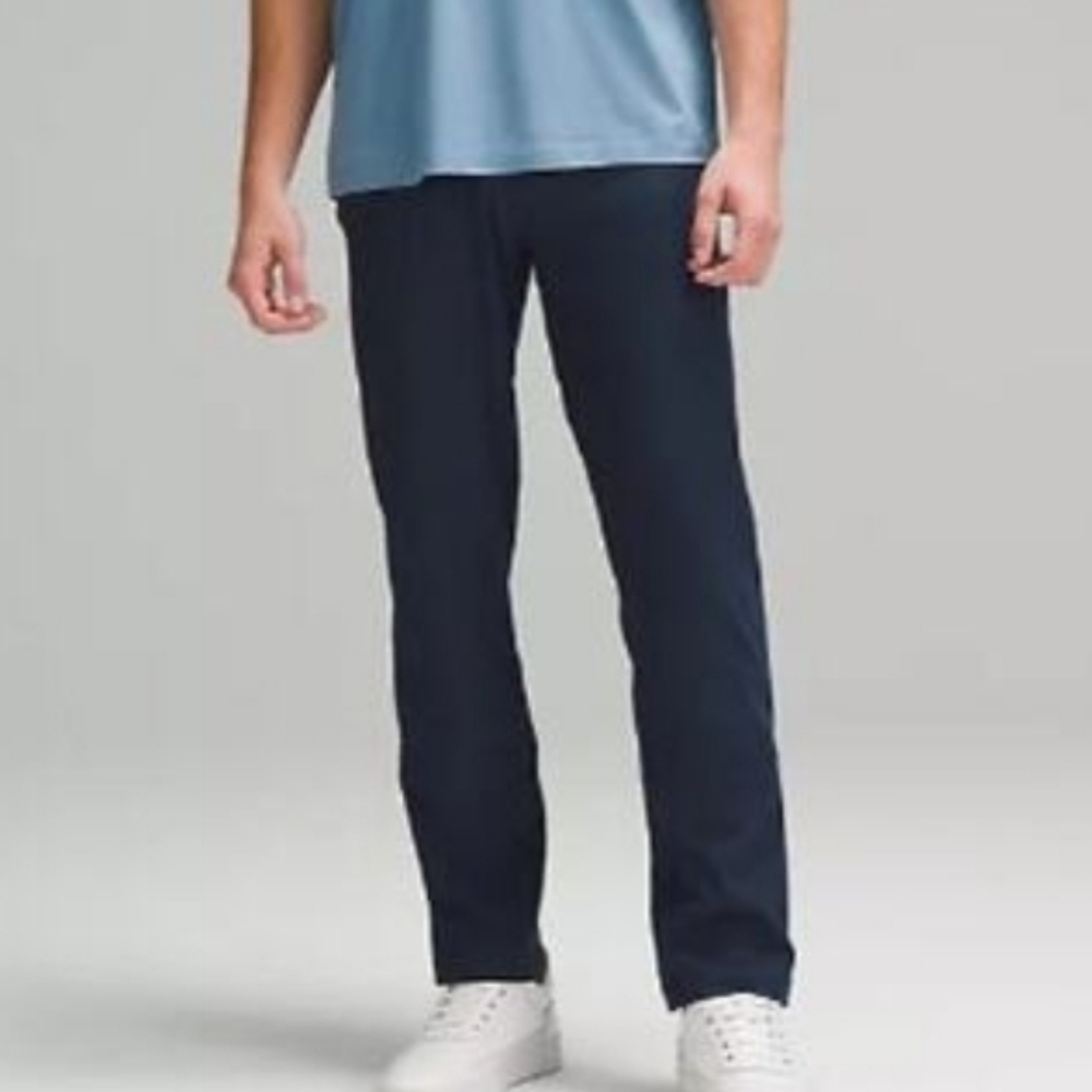 Lululemon ABC Classic 5 Pocket Pant Warpstreme True Navy Sz33 X 31